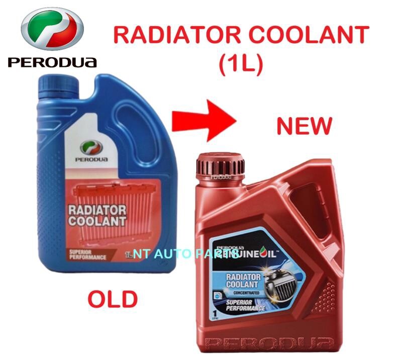 New Packaging ~ Perodua Radiator Coolant 1Litre - Myvi Alza Axia Bezza ...