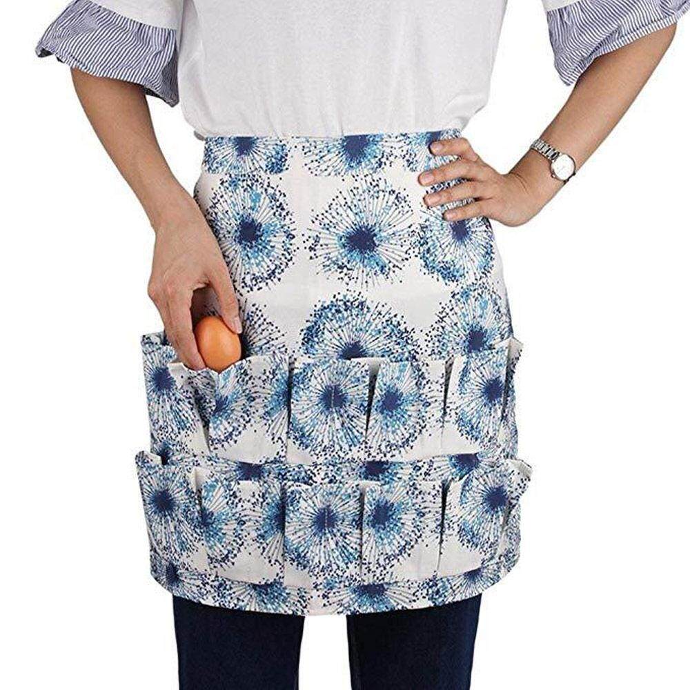 BuyBowie Chicken Egg Gathering Apron Farm Eggs Collecting Pocket Perfect Holding Multiple Egg