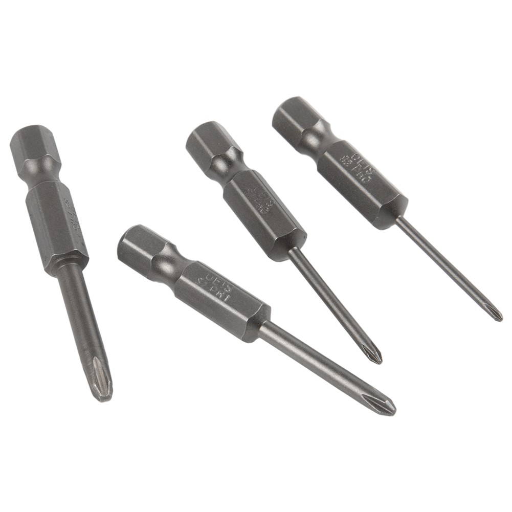 4pcs hex-shank 50mm cross screwdriver bits electric-driver tools ph00 ph1 ph2