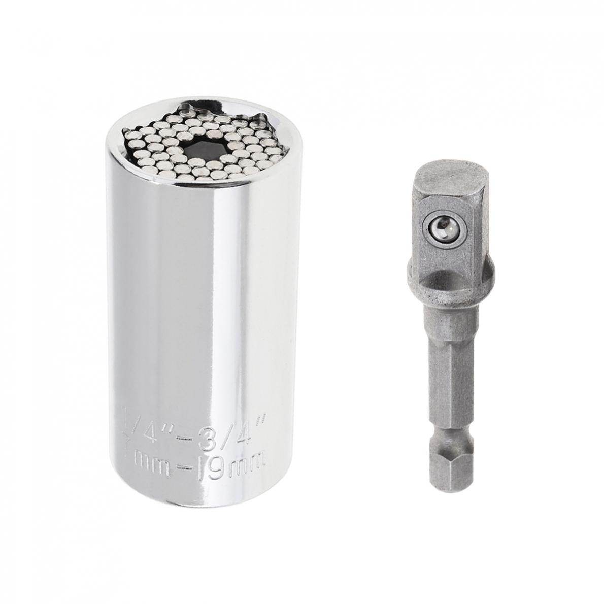 ChgImposs 7-19 Mét Ổ Cắm Adapter Chủ Mở Rộng Mô-men Xoắn Cờ Lê Head Set Điện Khoan Bit Vít Driver Tool Ratchet Bushing Spanner