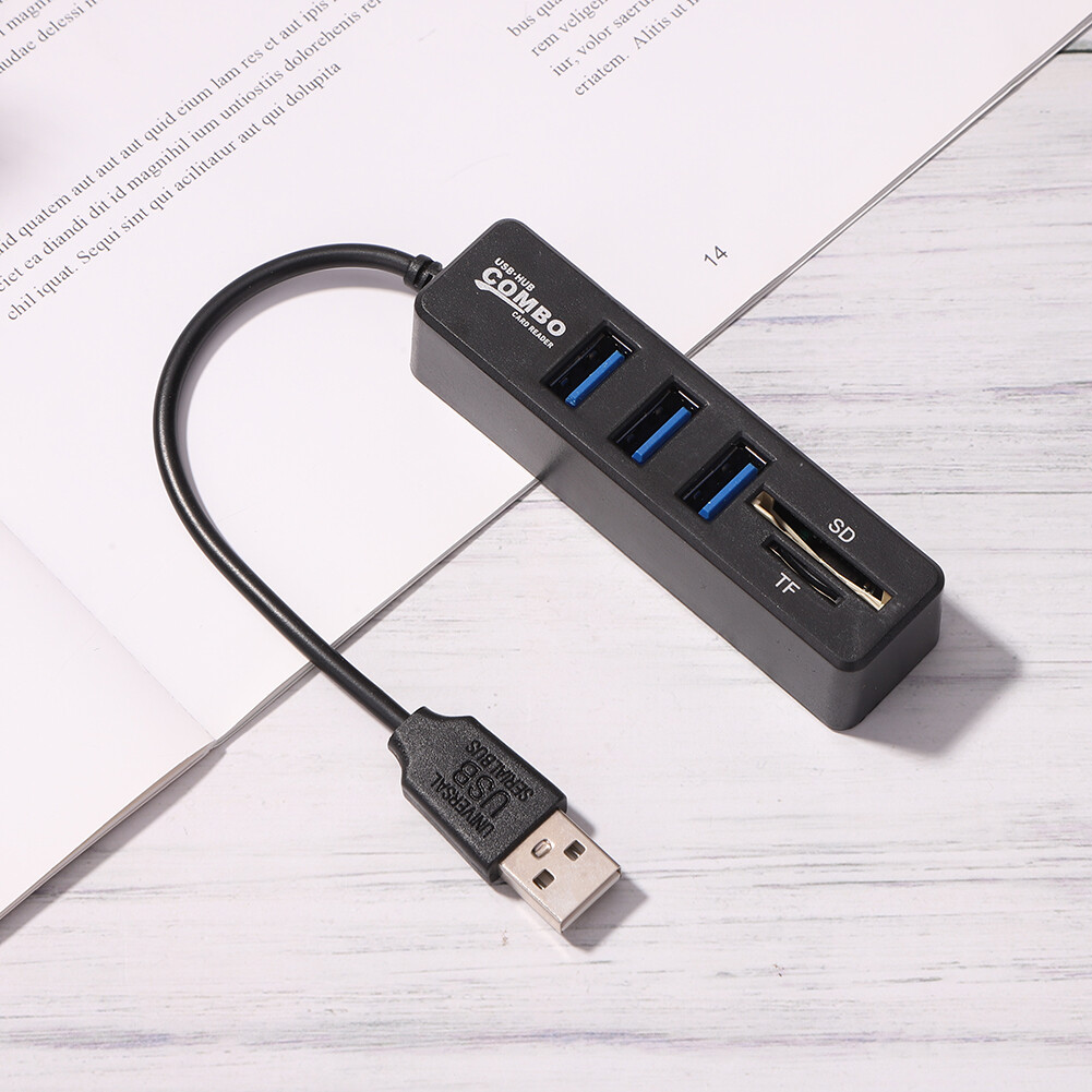 Bộ Chuyển Đổi HUB Đa Năng USB 2.0 Nhiều USB 5/8 Cổng Bộ Chia Ổ Cắm Chia Nguồn USB USB Đầu Đọc Thẻ Cho Máy Tính Xách Tay Máy Tính Để Bàn