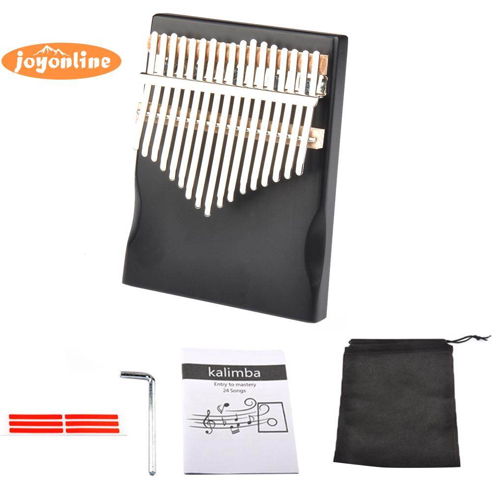 17 Key Kalimba Wood Musical Instrument Thumb Finger Piano Beginners Mbira