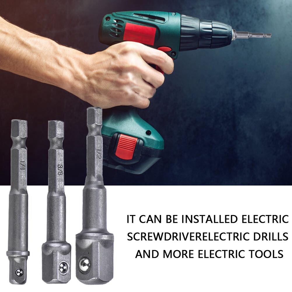 Sockets Adapter Sets, Chrome Vanadium Steel Sockets Sets for Electric