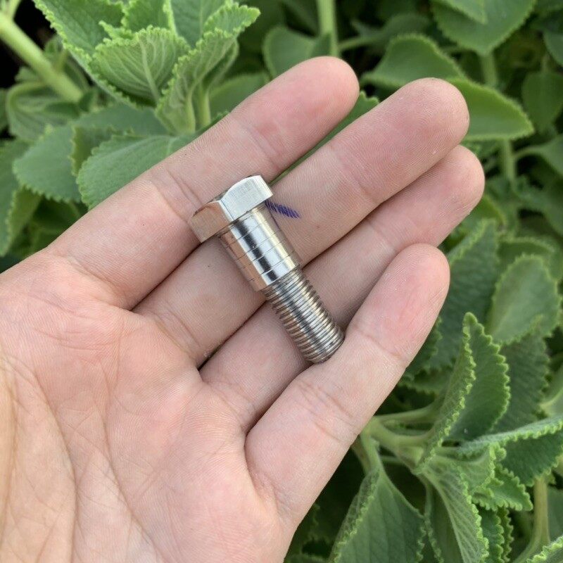 Ốc Salaya Chống Nghiêng Cho Các Dòng Xe Honda Wave Dream Future Vario Các Đời Chuẩn Inox304 Không Sét Siêu Bóng