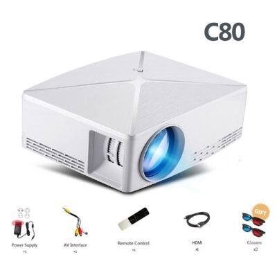 ดูภาพ ALSTON โปรเจคเตอร์มินิเอชดี C80/C80UP,ความละเอียด1280X720,Android WIFI Proyector LED แบบพกพาเครื่องฉายแสงเอชดีสำหรับชมภาพยนตร์ในบ้าน เพิ่มเติม ALSTON โปรเจคเตอร์มินิเอชดี C80/C80UP,ความละเอียด1280X720,Android WIFI Proyector LED แบบพกพาเครื่องฉายแสงเอชดีสำหรับชมภาพยนตร์ในบ้าน