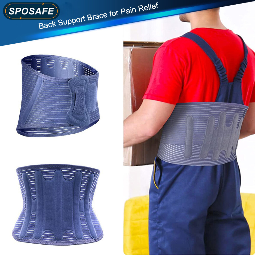 Back Support Brace for Pain Relief of Back/Lumbar/Waist, Adjustable