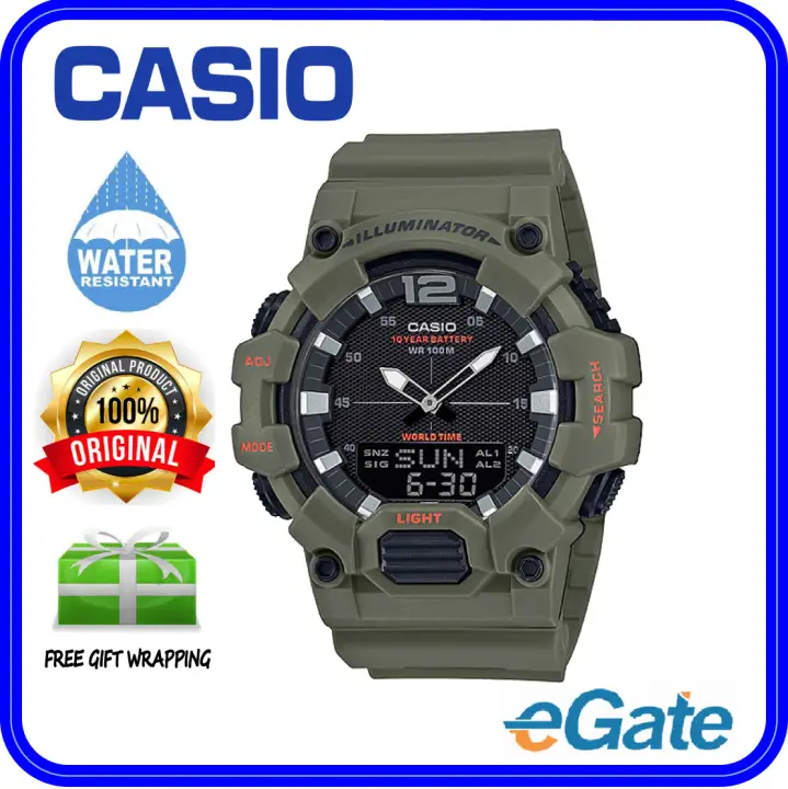 casio hdc 700 set analog time