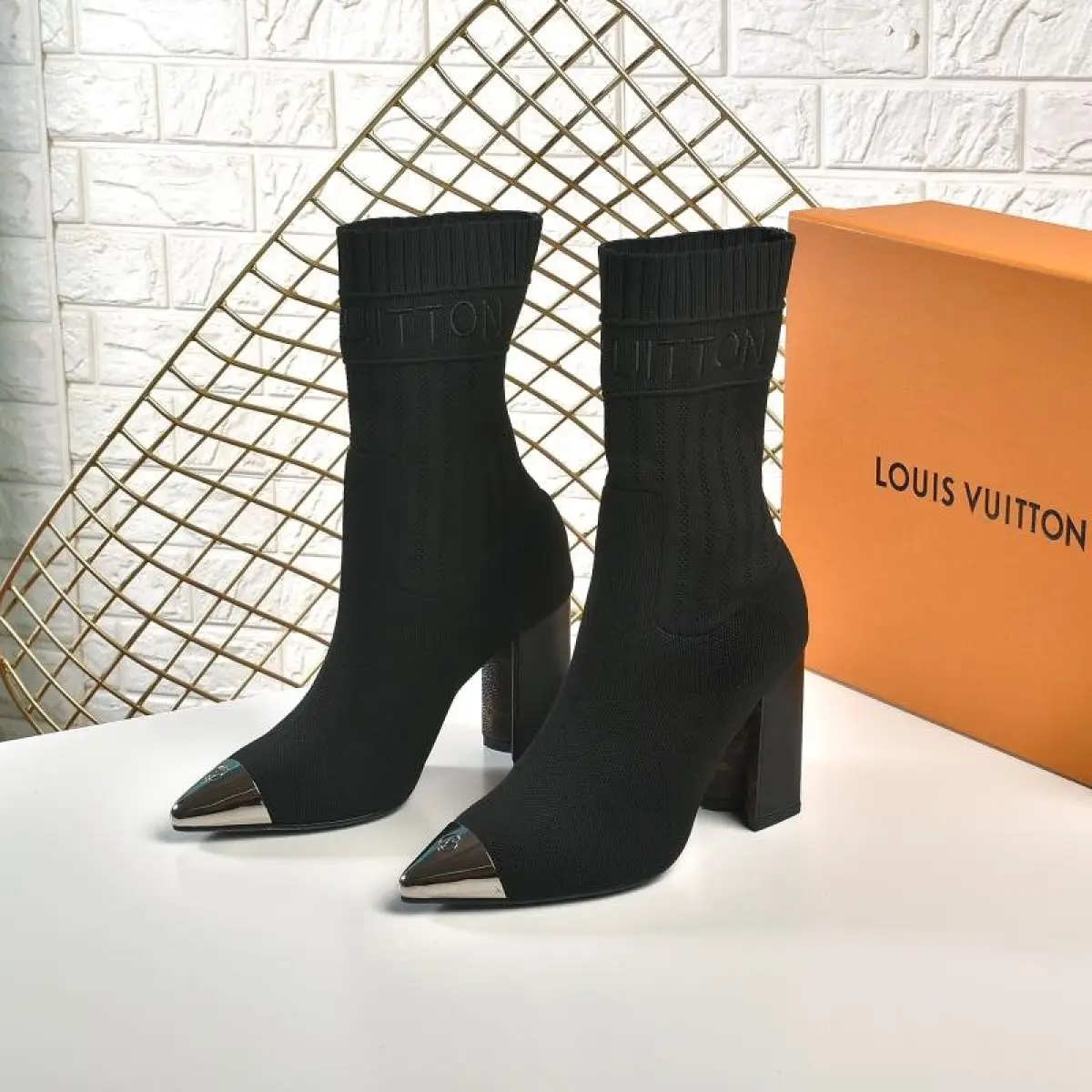 womens boots chunky heel