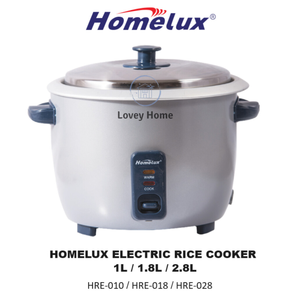 Homelux Electric Rice Cooker Warmer Restaurant Periuk