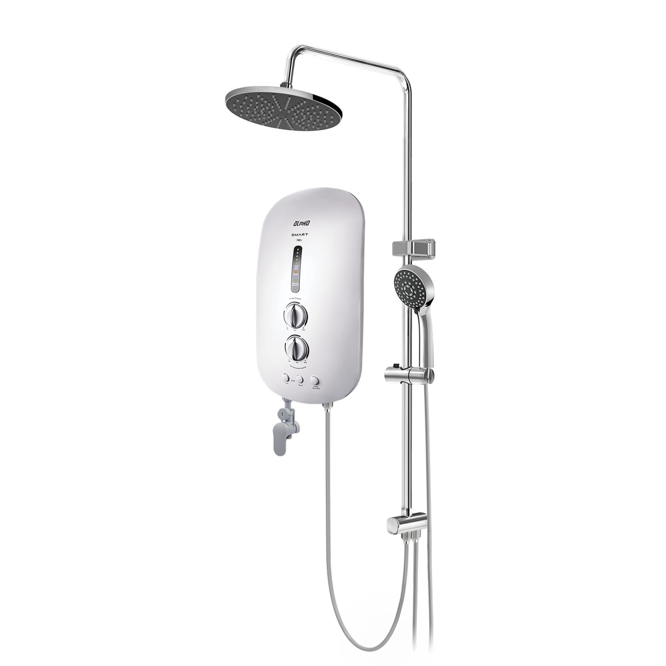 (Free Shipping) Alpha SMART 18i Rain Shower Instant Water Heater with