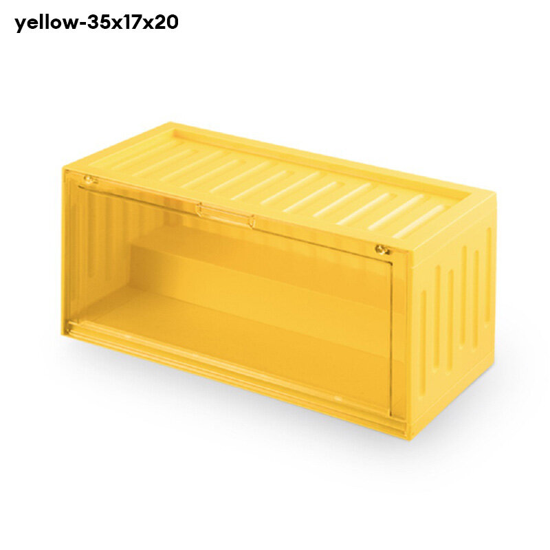 KS Blind box figure storage box bubble matte container doll toy doll model display stand wall