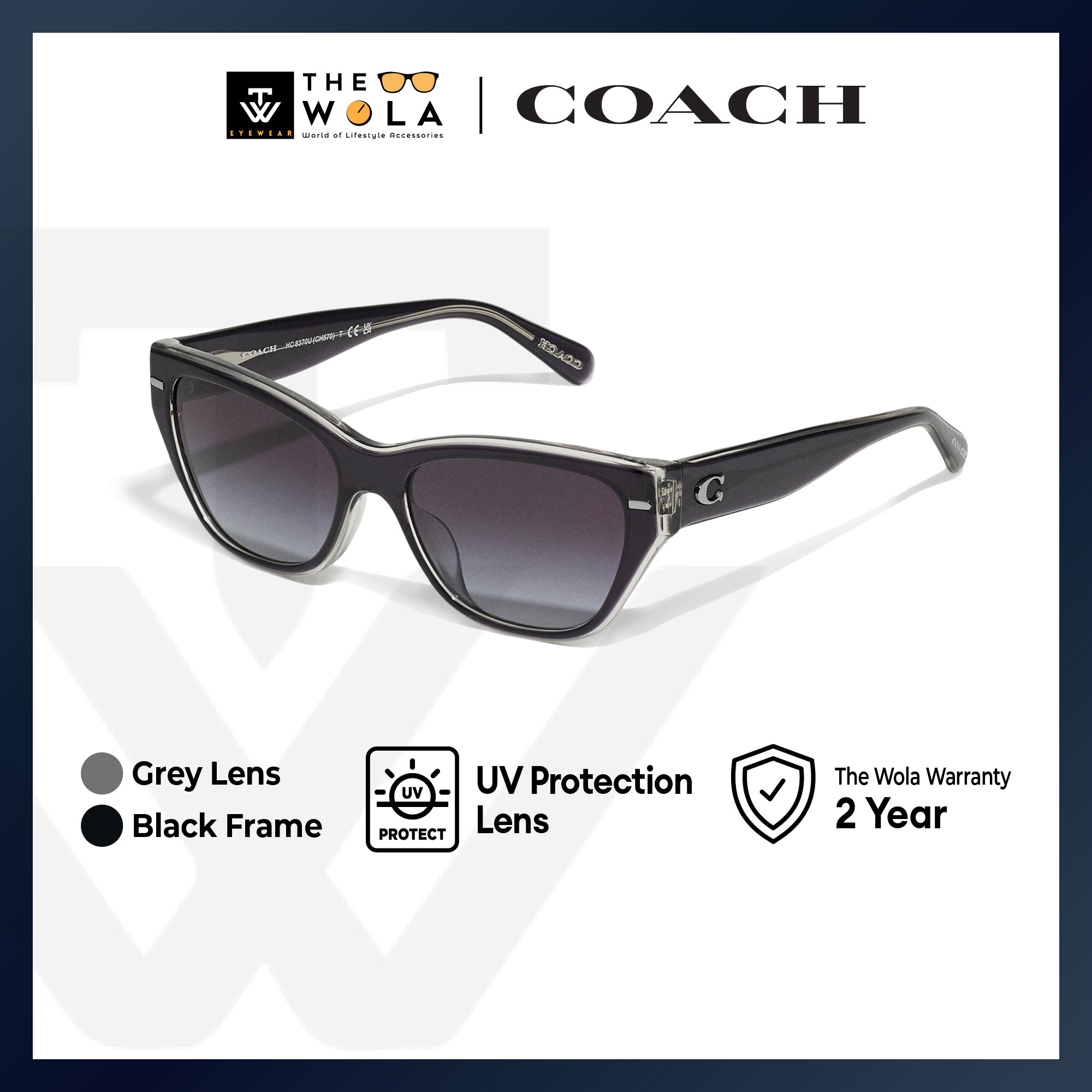 Coach sunglasses uv protection hotsell