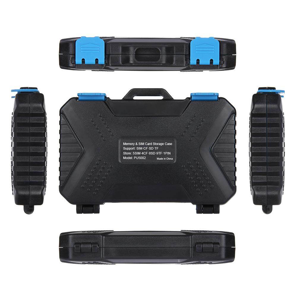 PULUZ  Waterproof Memory Card Reader Storage Box  for USB SD CF TF Reader SIM Cards Protector Case Holder for Tablet Computer Notebook & Android Smartphones PU5002