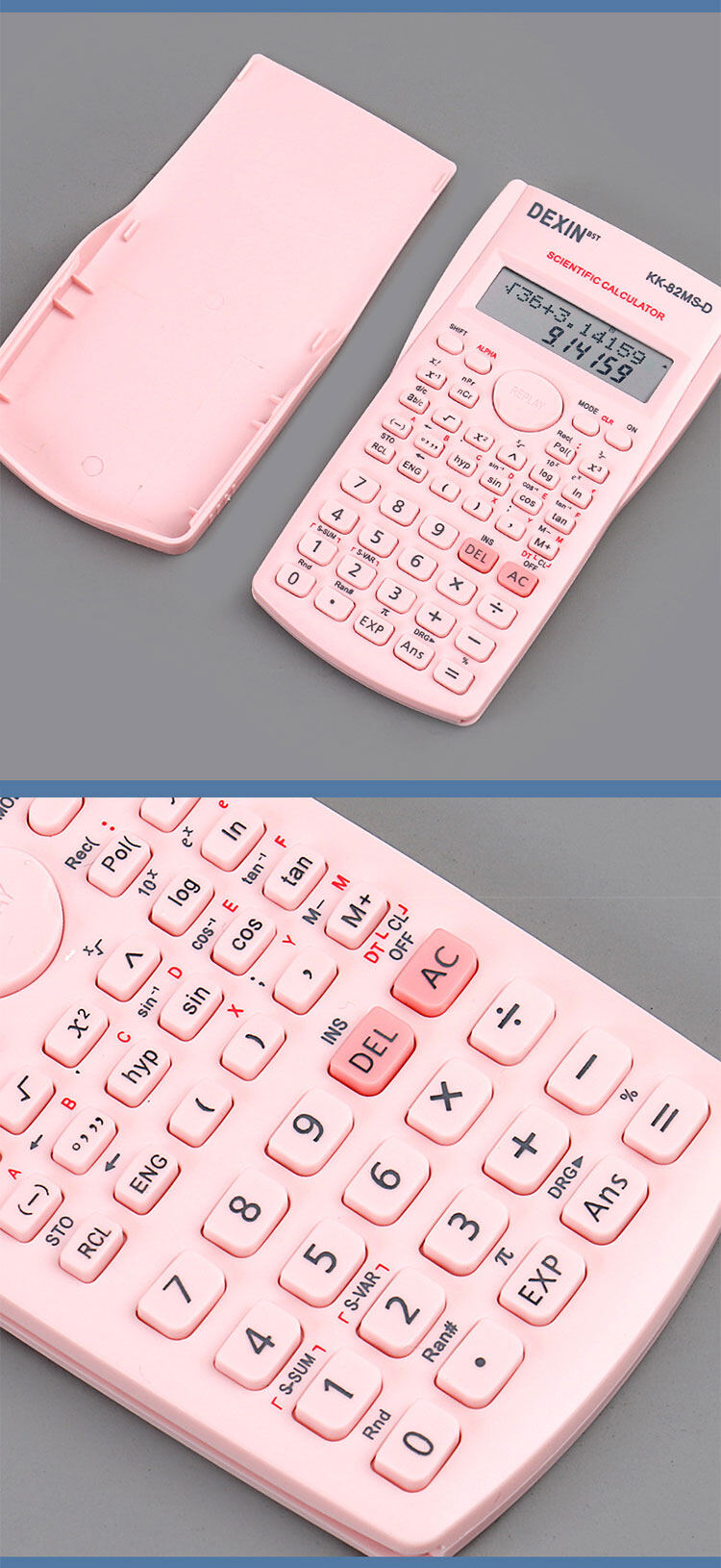 JJT calculator 2in1 Standard Scientific Calculator