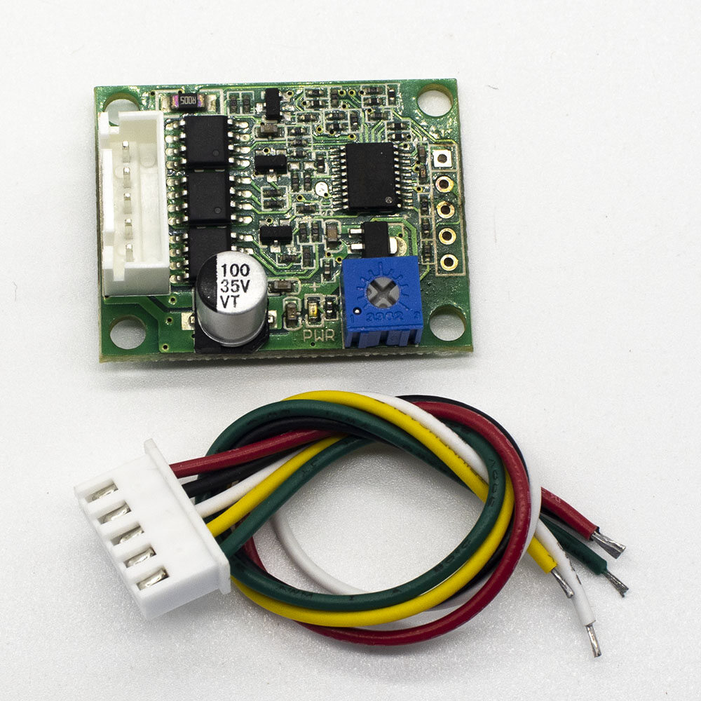 Dc 6v-20v 3a 60w three-phase brushless motor speed controller no hall bldc driver board module with cable 12v