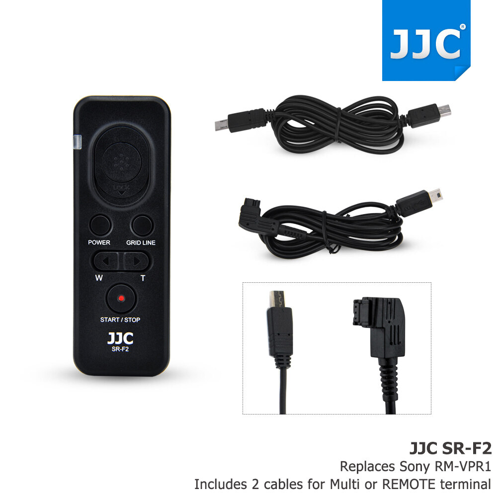 Điều khiển từ xa có dây JJC RM-VPR1 cho Sony A7 IV FDR-AX53 AX43 AX33 AX100 AX700 AX60 PXW-X70 PXW-Z90V...