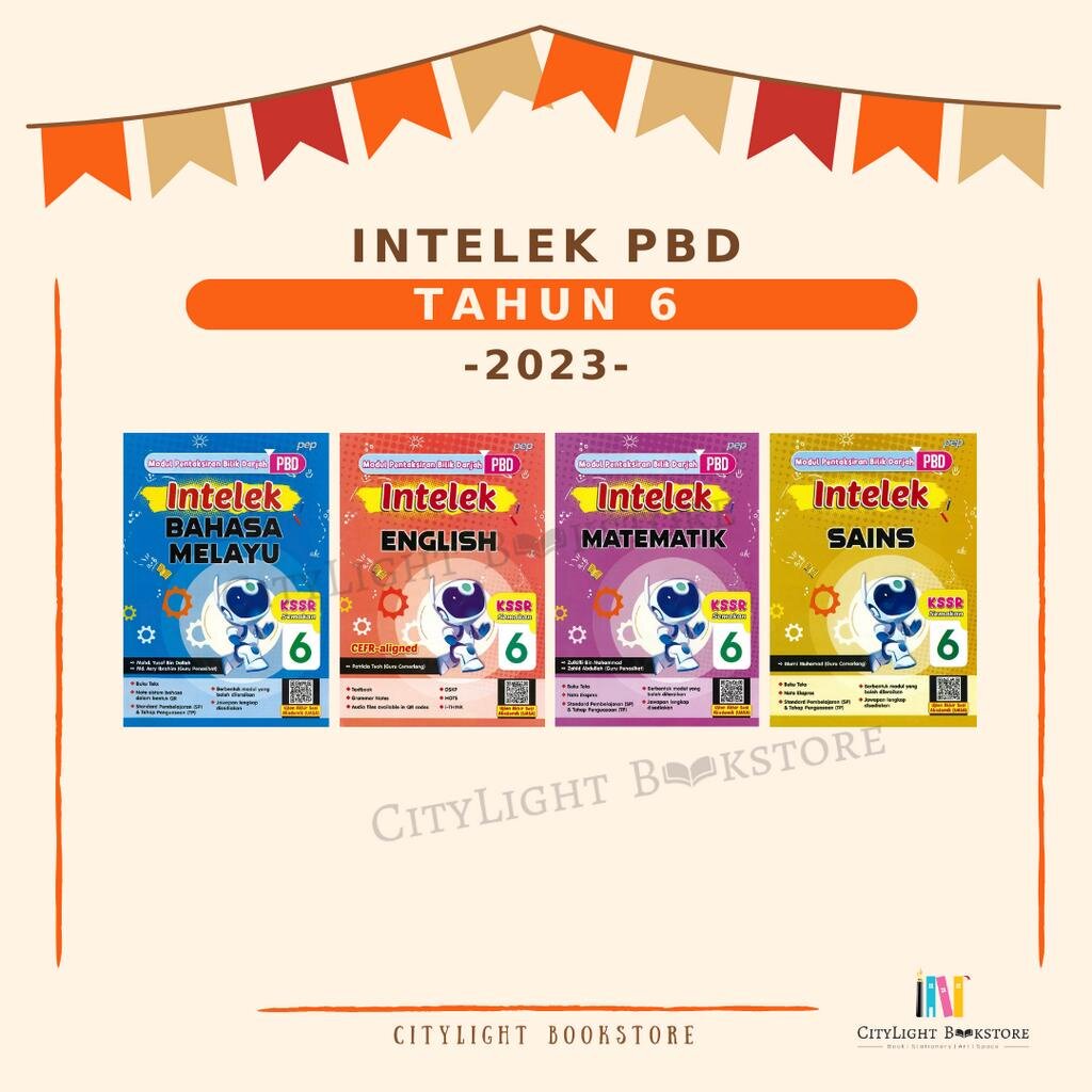 Citylight Buku Latihan 2023 Intelek Pbd Tahun 456 Pep Publications Lazada 6952