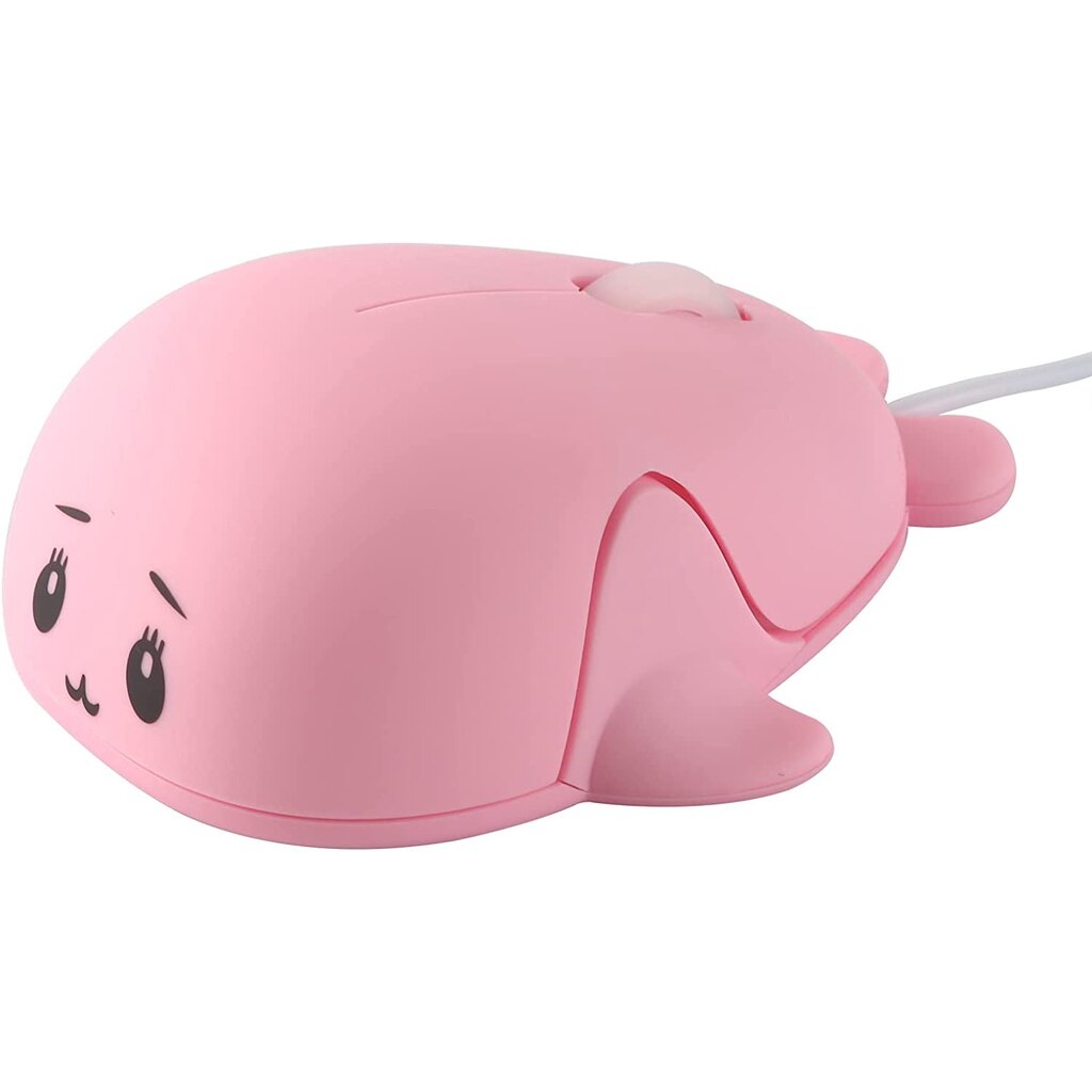 Wired Mouse Cute Animal Dolphin Shape USB Wired Mouse Optical Mice For Desktop PC Laptop Computer