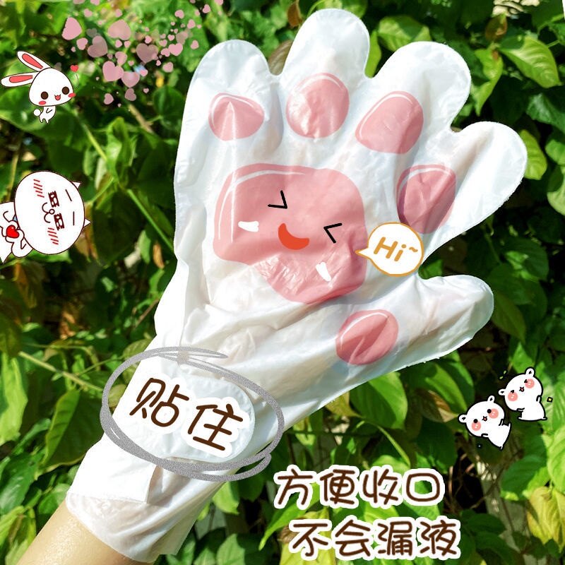 Nicotinamide Cat Paw Hand Mask Moisturizing Whitening Removing Dead Skin Exfoliating Hand Mask Skin Care Hand Care