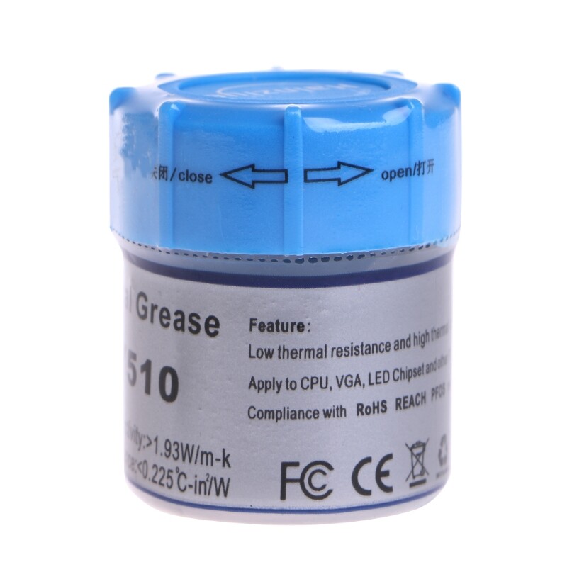 【New Arrival】 10G HY510 Thermal Grease Compound Silicone CPU Heat Sink Cooling Paste Gray