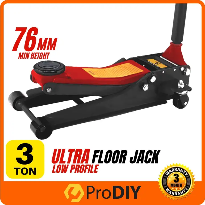 3 Ton Low Profile Floor Jack For Car Automotive Repair Tools