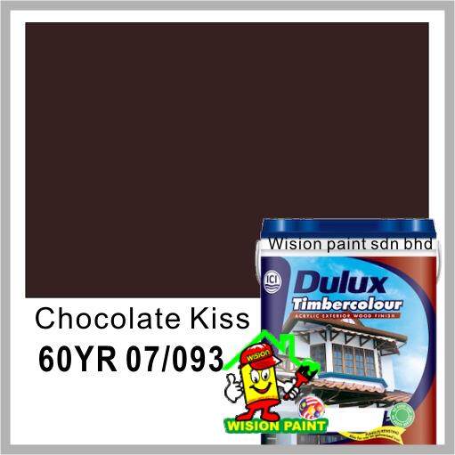CHOCOLATE KISS 60YR/093 ( 1L ) DULUX PAINT TIMBERCOLOUR ACRYLIC