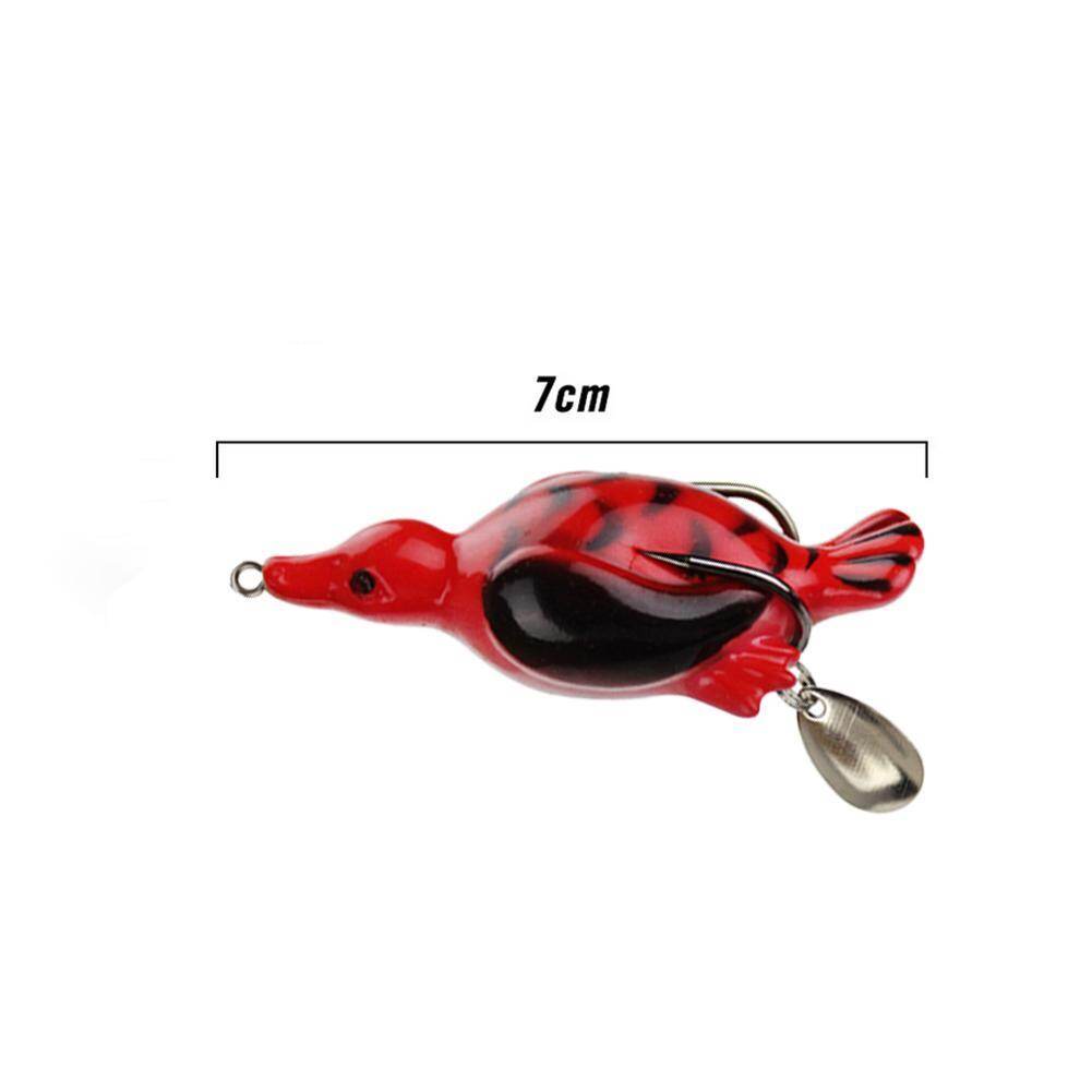 Simulation Duck Fishing Lure 7cm 11g Lifelike Double Hooks False Bait