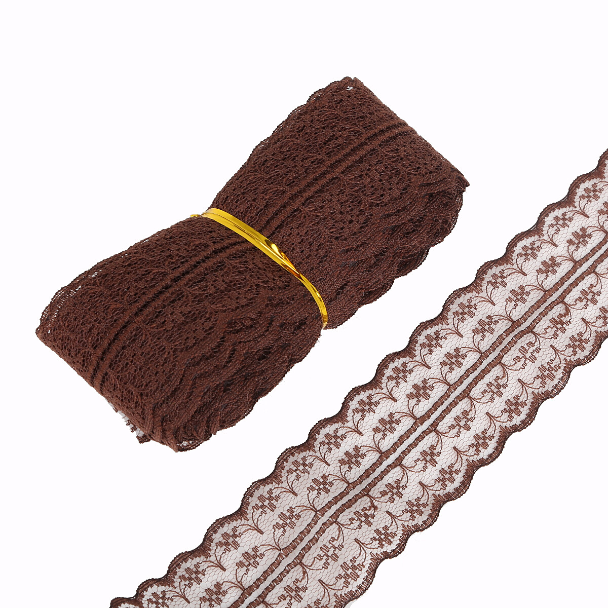 5Yard/Bag 45mm Lace Ribbon Trim Fabric Embroidered Lace Trims For Wedding Home Party Decoration DIY Sewing Accessories