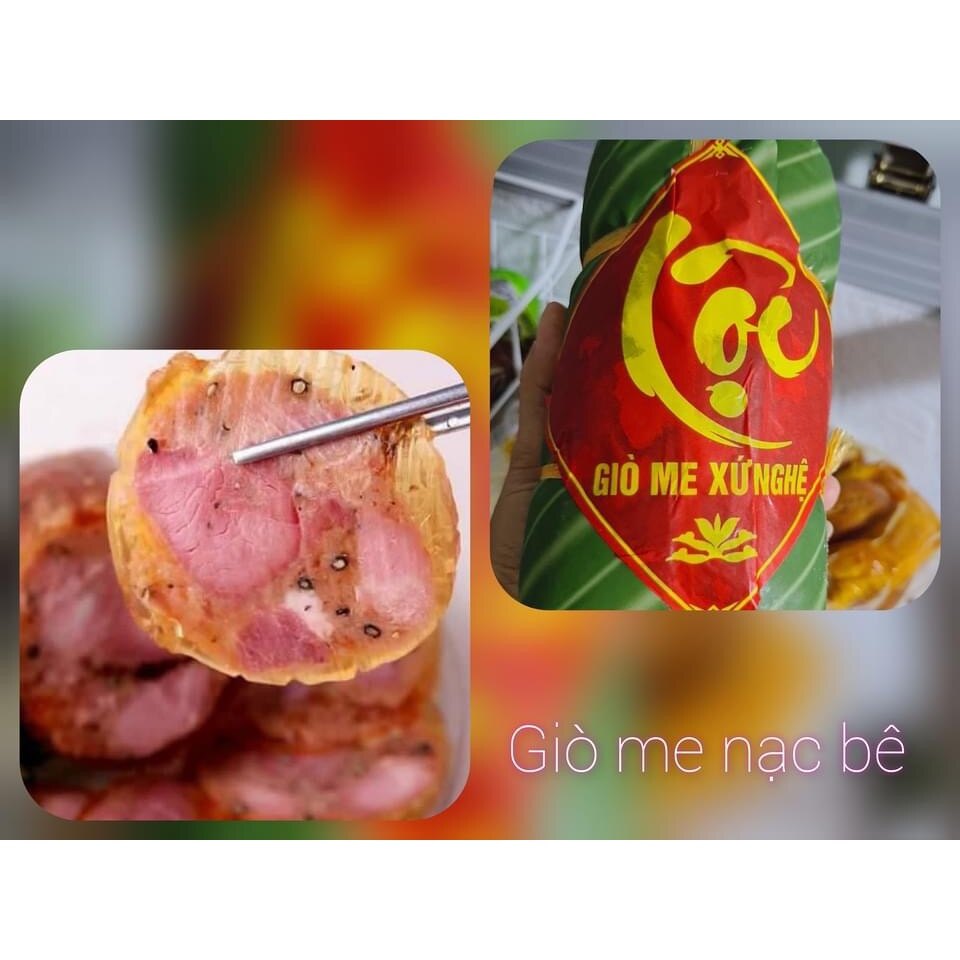 Giò me nghệ an 1kg nạc bê