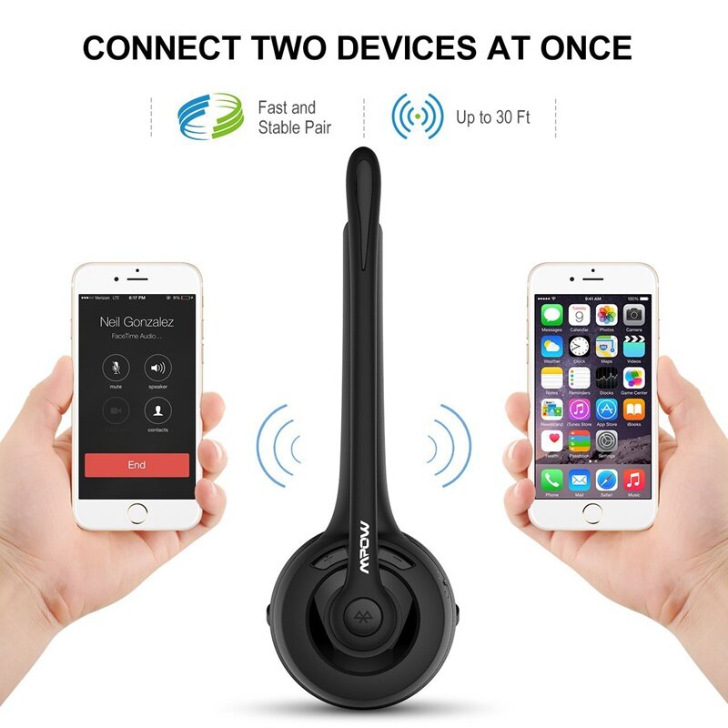 mpow pro trucker headset