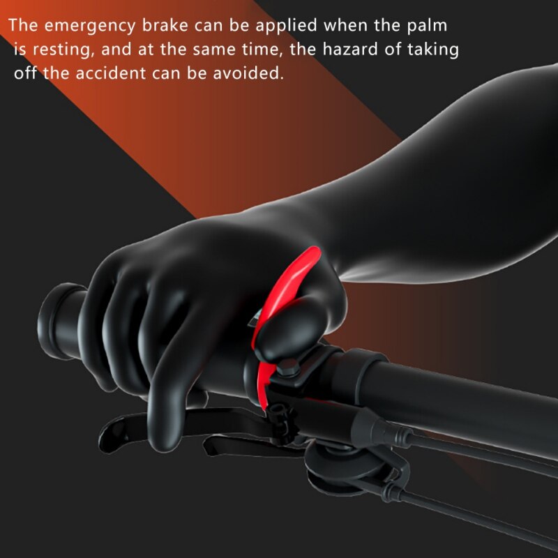 Bike Handlebars Thumbgrips Bicycle Handle Thumb Force Rest Grip Shock Absorp^m^