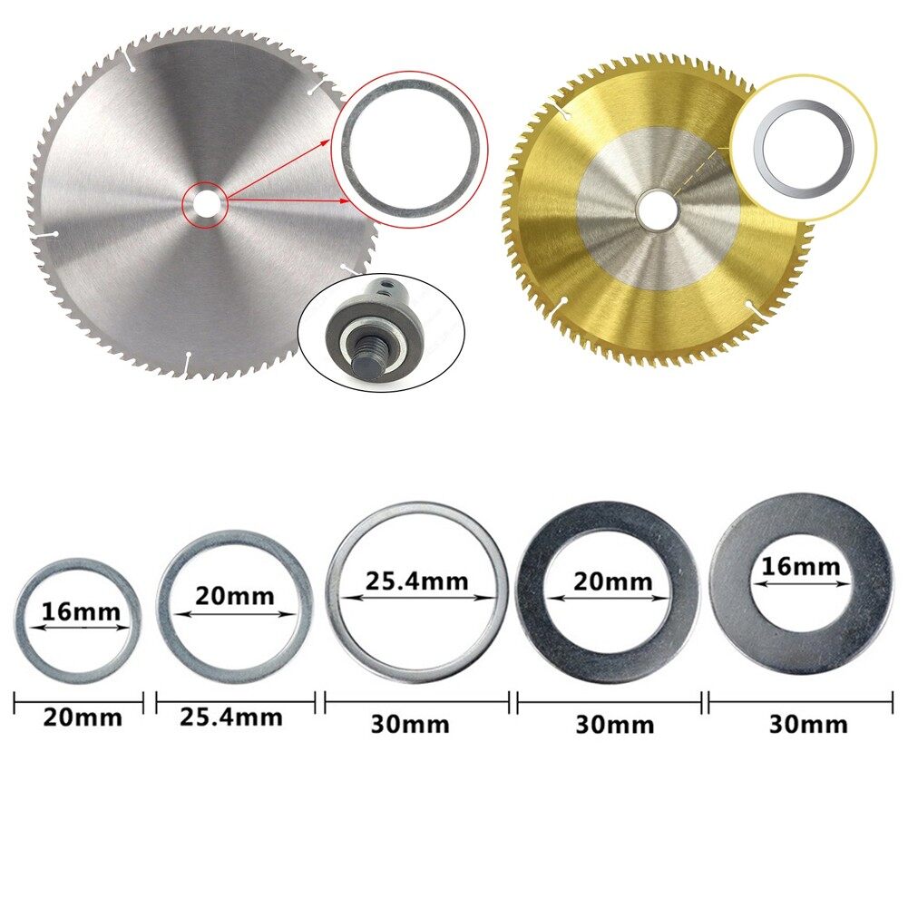 5Pcs Circular Saw Ring For Circular Saws Blades Reduction Ring Conversion Rings