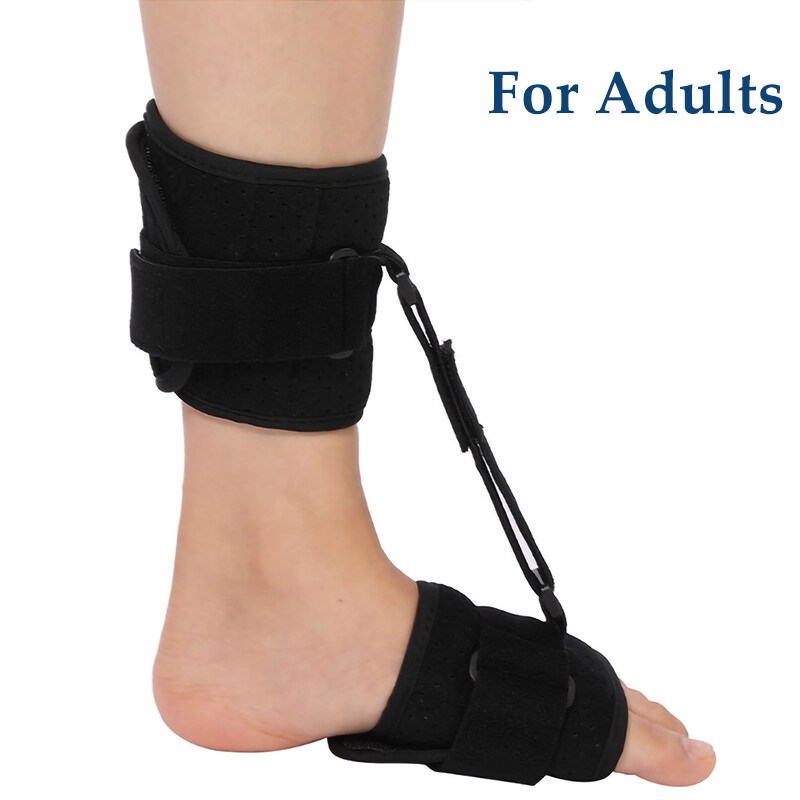 Adjustable Drop Foot Brace Soft AFO Brace for Foot Drop Orthosis Adults ...