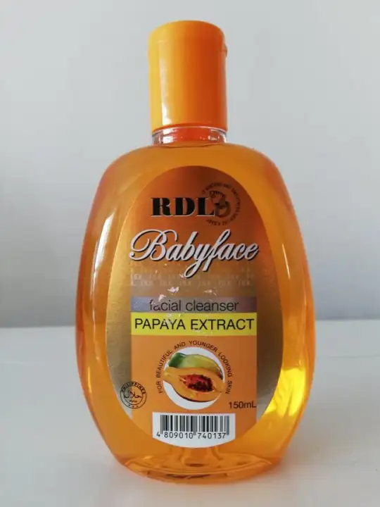 babyface papaya cleanser