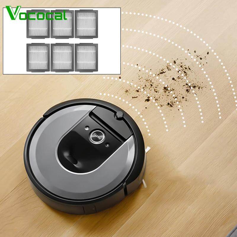 6PCS Replacement HEPA Filters Compatible with Roomba I7+ E5 E6 Vacuum Cleaner Accessories Singapore