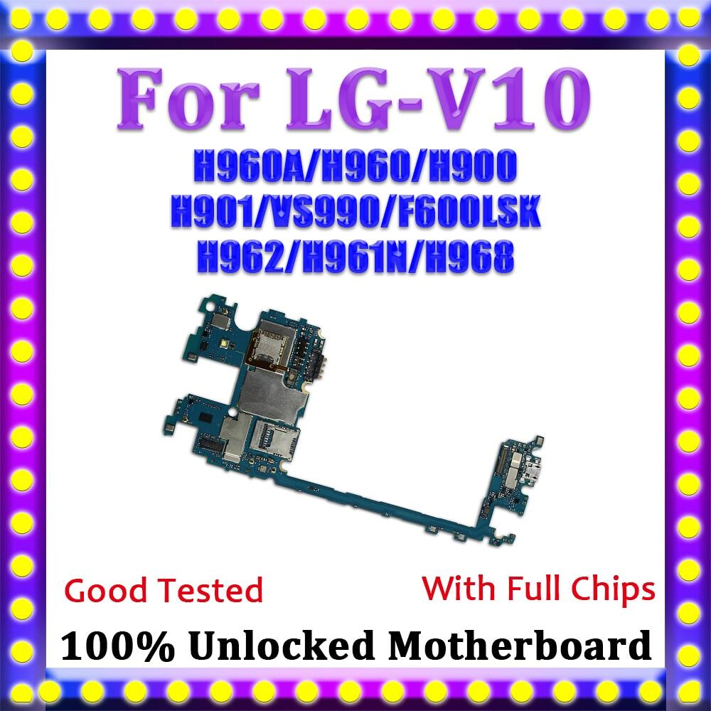 100 ปลดล็อคถอด Logic Board สำหรับ LG V10เมนบอร์ด H960A H960 H962 H961N