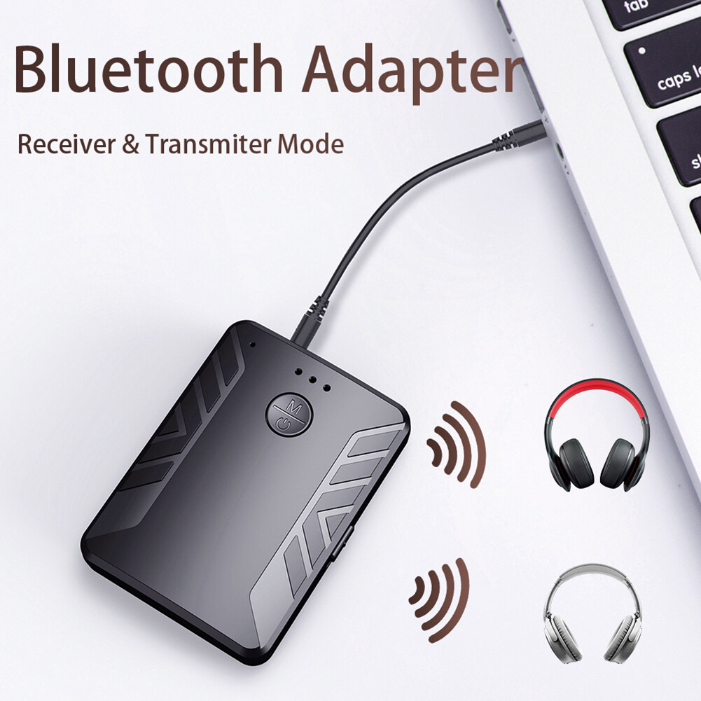 Bộ Thu Phát Bluetooth 5.0, Loa Tai Nghe TV PC 3.5Mm Âm Thanh AdapterBluetooth 5.0 Máy Phát Âm Thanh Nhận Cuộc Gọi Bộ Phát Kép Cho Điện Thoại Di Động Máy Vi Tính Ba Trong Một Một Kéo Hai Bộ Chuyển Đổi