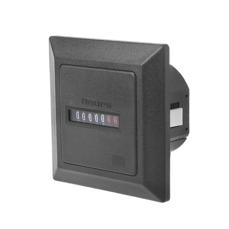 Hm-1 timer square counter digital 0-99999.9 hour meter hourmeter gauge 0.3w ac220-240v / 50hz ac