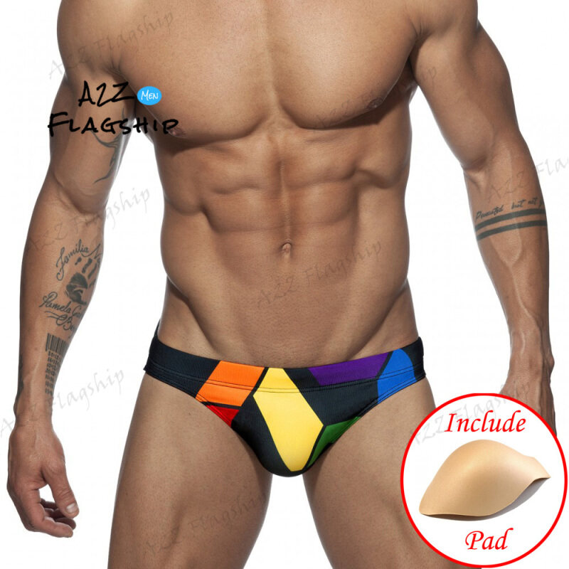 Nơi bán WaterPlay Đồ Bơi Nam Gợi Cảm Quần Bơi Bikini Bơi Quần Lót Cầu Vồng Tự Hào Quần Boxer Lướt Sóng Bãi Biển Mùa Hè BS417 ADSWIM