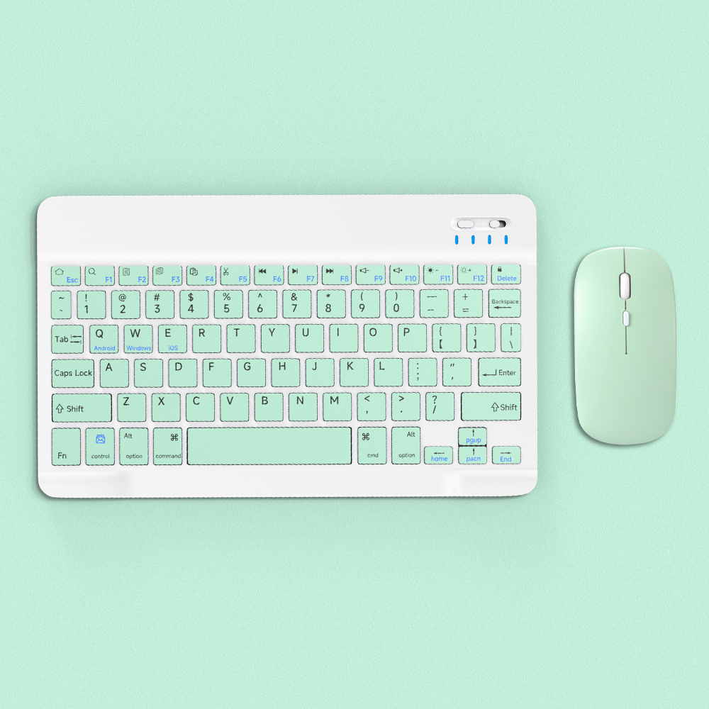 Wireless Keyboard Bluetooth Keyboard and Mouse For Android iOS Windows
