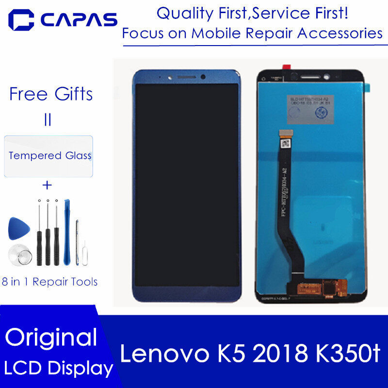 100 Original Tested For Lenovo K5 2018 K350t Lcd Display Touch Screen Panel Lcd Digitizer Assembly Replacement Spare Repair Parts Tempered Glass Repair Tools 5 7 Inch Lazada Ph