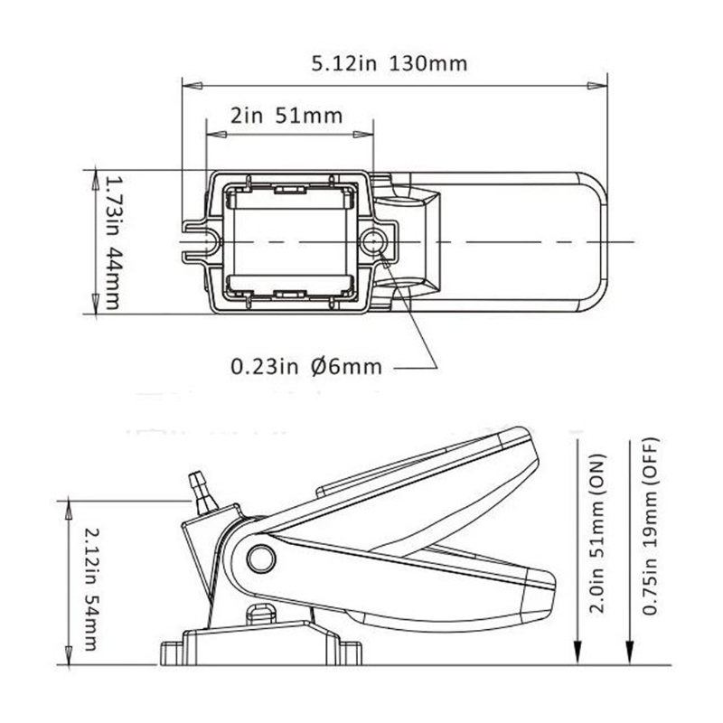 [Bán Chạy] Công Tắc Phao Bơm Đáy Thuyền Tự Động Đánh Lửa 12V 24V 32V Bảo Vệ Thủy Ngân