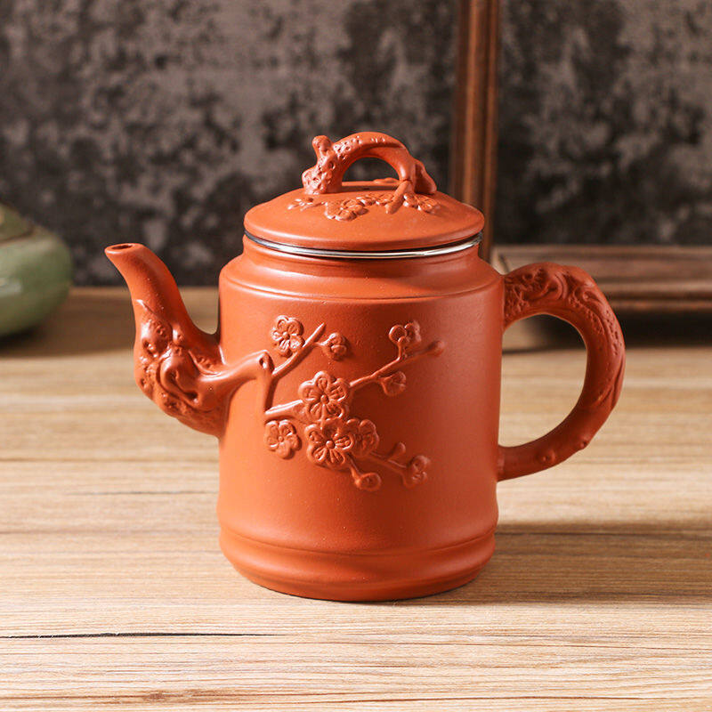 Largecapacity ceramic handmade single pot teapot large tea set teapot set Yixing household