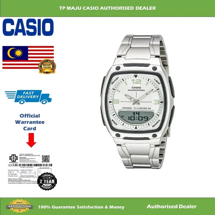 casio digital watch 50m water resistant