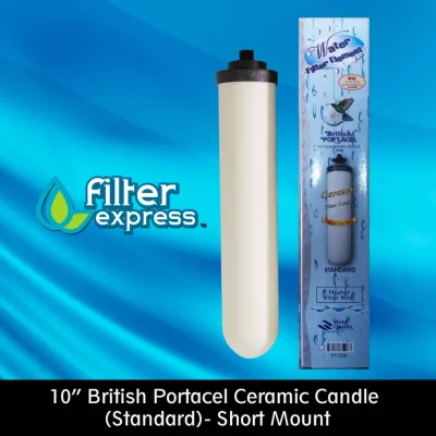 10 British Portacel Ceramic Candle-Standard (Short Mount)