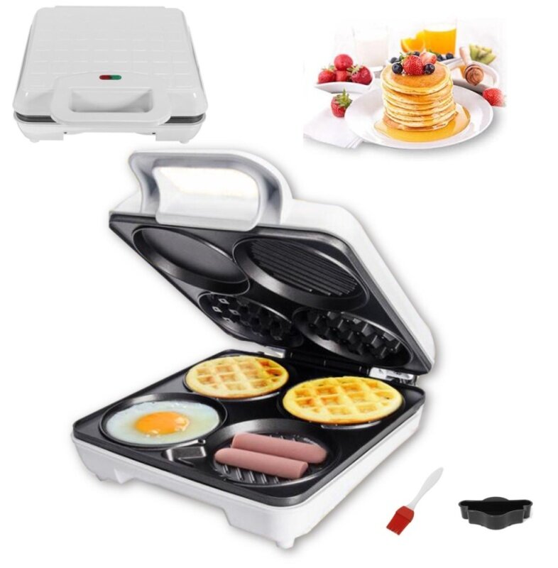 Giá bán 220v 1000w Nonstick Egg Waffle Pans Eggettes Bubble Waffle Iron Pans Mold Plates - intl