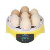 Automatic Temperature Control Transparent Eggs Hatching Machine for Chicken Duck Bird Eggs AC110V Irishom Digital Egg Incubator,7 Eggs Mini Hatcher 