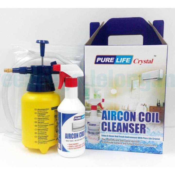 AIRCON COIL WASHING + AIRCOND CLEANING KIT WITH SPRAYER Lazada