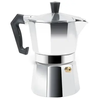 Aluminum Italian Type Moka Pot Espresso Coffee Maker Stove Home Office Use 300ML 6 Cups Aluminum Italian Type Moka Pot Espresso Coffee Maker Stove Home Office Use 300ML 6 Cups