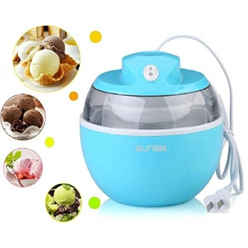 【BLN-Home】Automatic Ice Cream Maker, Frozen Fruits Sorbet Maker, Ice Cream Machine for Kids With User Manual & Ice Cream Recipes-- Own Healthy Ingredients